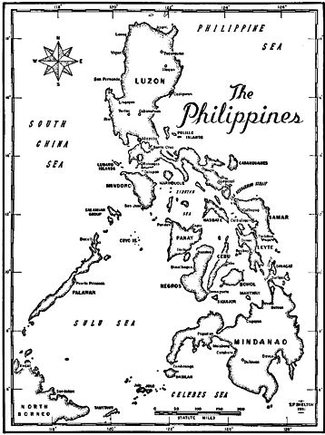 Map: The Philippines