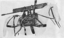 Figure 330. 75-mm infantry (mountain) gun cradle on pack saddle