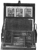 Figure 408. Field instrument case, showing sterilizer tray