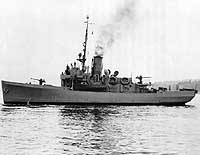 Photo # 26-G-02-05-46(2):  USCGC Onondaga during World War II