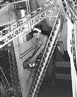 Photo # NH 42162: Scene on board USS Akron, circa 1931-1932