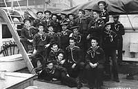 Photo # NH 54215: Apprentices on board USS Enterprise, circa spring 1890