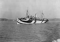 Photo # NH 56365:  USS Beaver off the Mare Island Navy Yard, circa October 1918