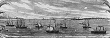 Photo # NH 59319 (lower view):  USS Pawnee and other ships investigating Port Royal Sound, S.C., 5 November 1861