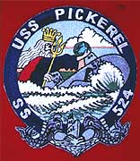 Photo # NH 66764-KN:  Insignia of USS Pickerel received from the ship in 1969