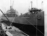 Photo #  NH 70453:  S.S. Lake Sunapee, later USS Lake Sunapee (ID # 4369-B), circa April 1918