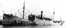 Photo # NH 89407:  USS Houston at Charleston, S.C., 18 April 1918