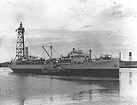 Photo # NH 91174:  USS Patoka approaching the Norfolk Navy Yard, Va., 1932.  Photographed by Callahan