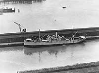 Photo # NH 98481:  USS Beaufort at Norfolk, Virginia, 7 May 1925