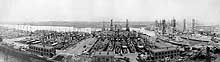 Photo # NH 98604:  Ships in the Reserve Basin at the Philadelphia Navy Yard, 1919.  Photographed by the Keystone Photo Studios