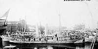 Photo # NH 99079:  USS B.H.B. Hubbard, probably at the Norfolk Navy Yard, circa summer 1917