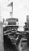 Photo #  NH 99407:  Harbor tug Jack Scully in port, possibly in January 1918