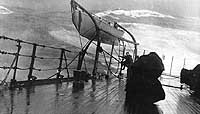 Photo # NH 101060:  View on board USS Vermont during the early 1910s.  Photographed by N. Moser