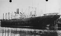 Photo #  NH 102524:  SS West Lewark in port, 1921