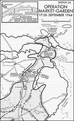 Sketch 24.--Operation Market-Garden, 17-26 September 1944