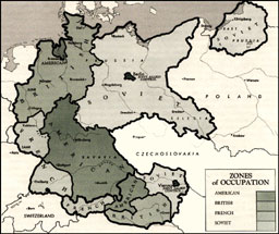 Map: Zones of Occupation