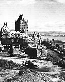 CHATEAU FRONTENAC, OVERLOOKING THE ST. LAWRENCE RIVER