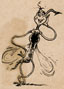 caricature of mosquito