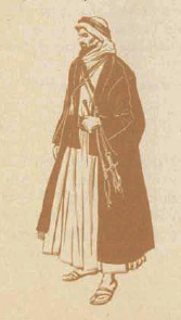 Iraqi man in desert garb