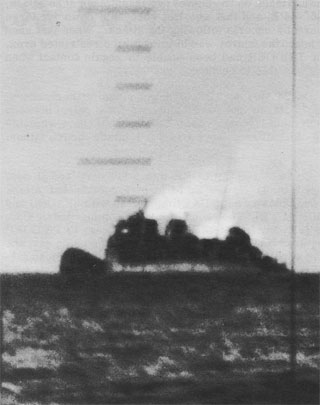 Japanese Destroyer Okikaze Sinking