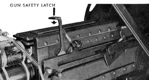 Gun safety latch