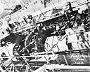 Photo 9-15: Scamp (SS277). View showing reconstruction of damaged portion of ship